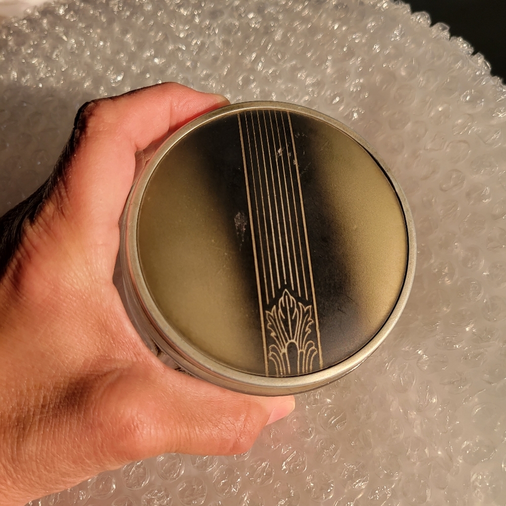 Vintage Art Deco Dresser Jar ~ Trinket Dish ~ With Flaws
